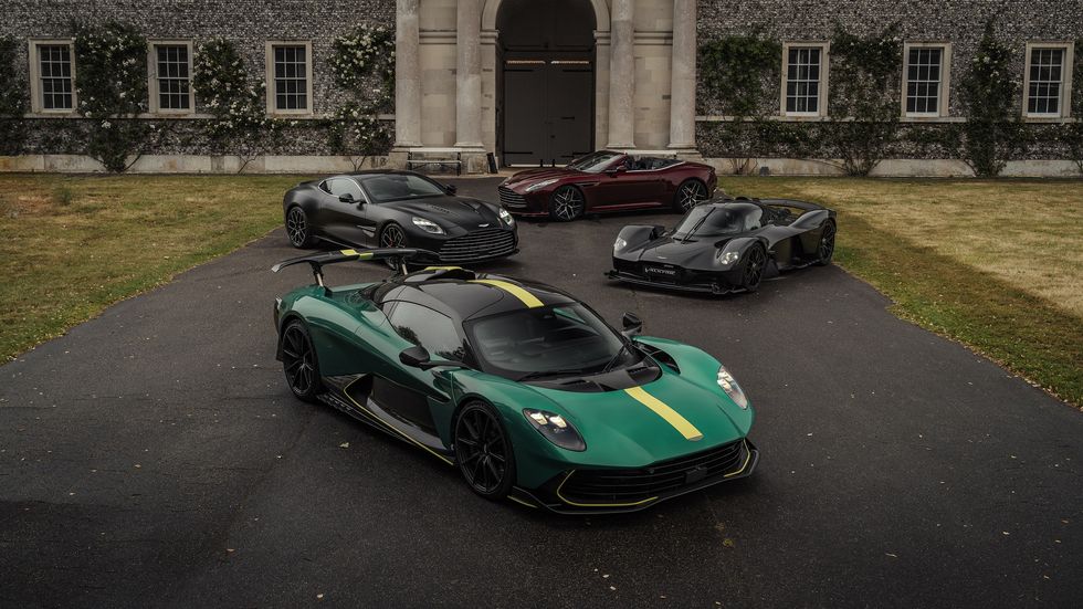 Aston Martin's Valhalla, Valkyrie, Vanquish and DB12