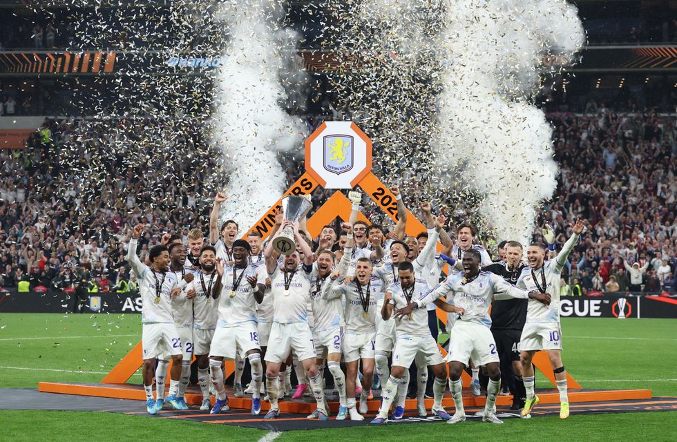 Aston Villa have won the Europa League after thrashing Freiburg