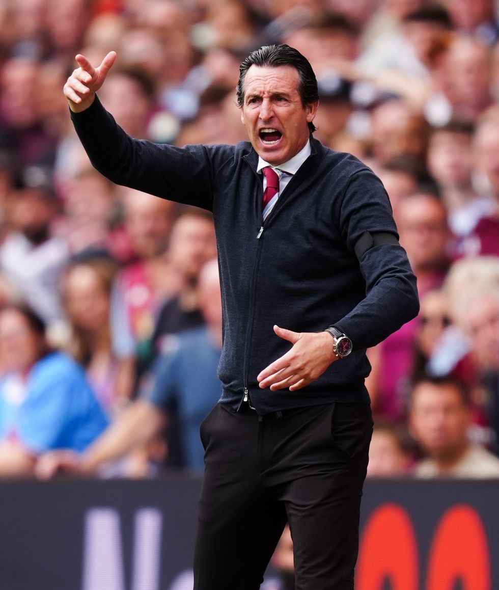 Aston Villa Unai Emery