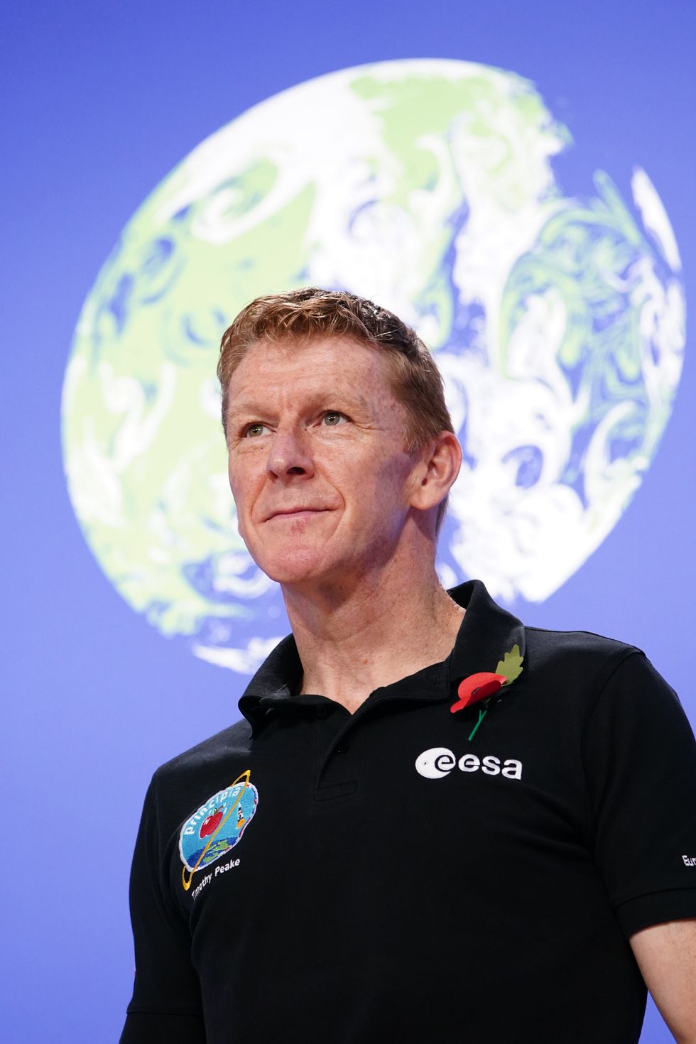 Astronaut Tim Peake attends 'In conversation: The science behind Cop' during the Science and Innovation Day of the COP26 summit