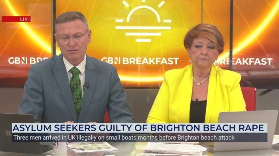 Asylum seeker found guilty of Brighton beach rape is 'convicted murder in Egypt'