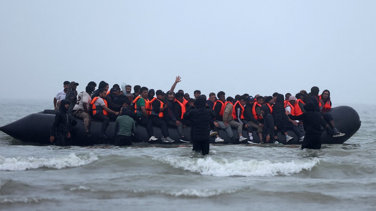 asylum seeker small boat