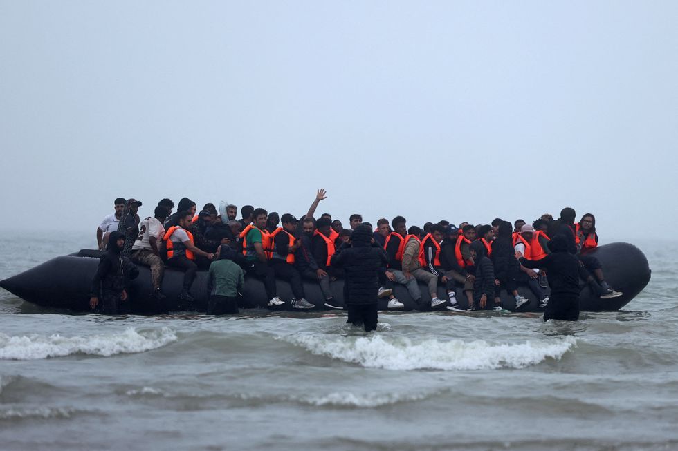 asylum seeker small boat