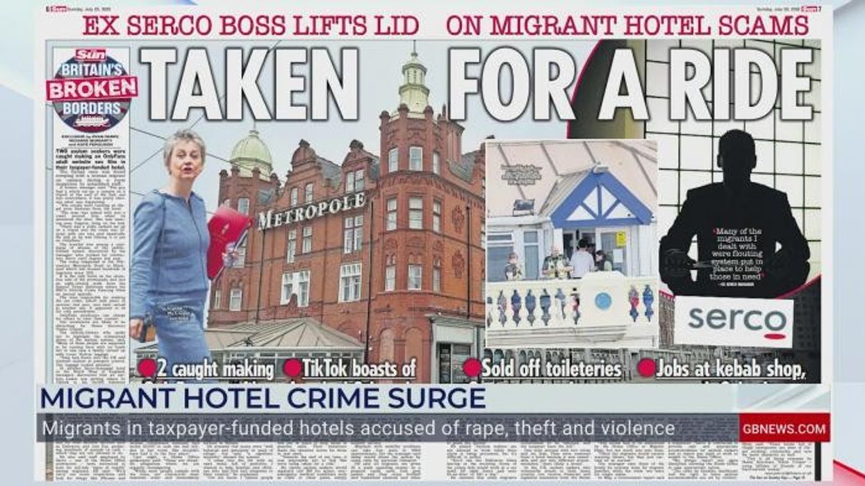 Asylum seekers caught 'running illegal porn business' in taxpayer funded hotel