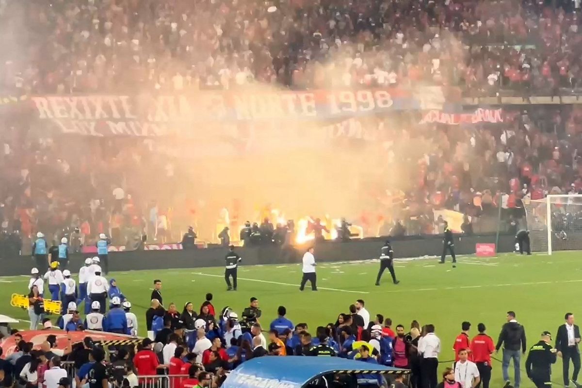 Atanasio Girardot stadium in Medellin