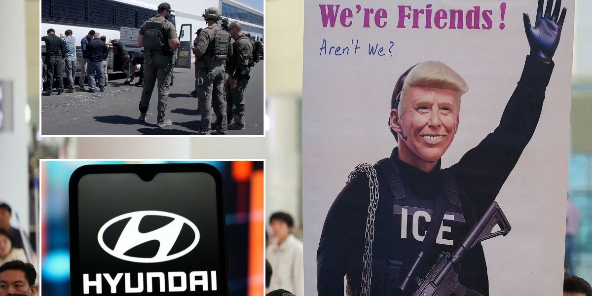 NextImg:Hyundai immigration raid won't threaten $350bn trade deal despite ICE detaining 300 South Korean workers