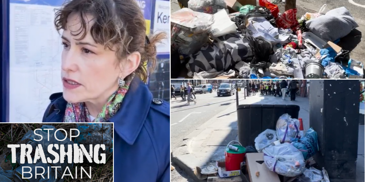 NextImg:Victoria Atkins tells Labour to 'get a grip' as London fly-tipping hotspot 'becoming like Birmingham'