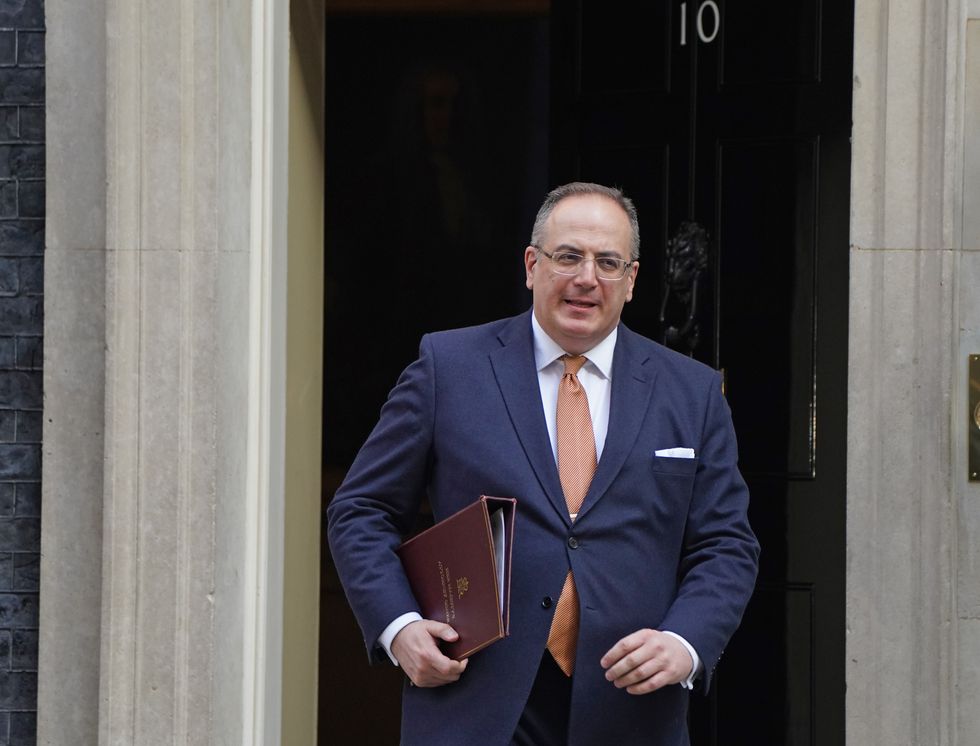 Attorney General Michael Ellis leaving Downing Street, London, following the government's weekly Cabinet meeting. Picture date: Tuesday September 7, 2021.