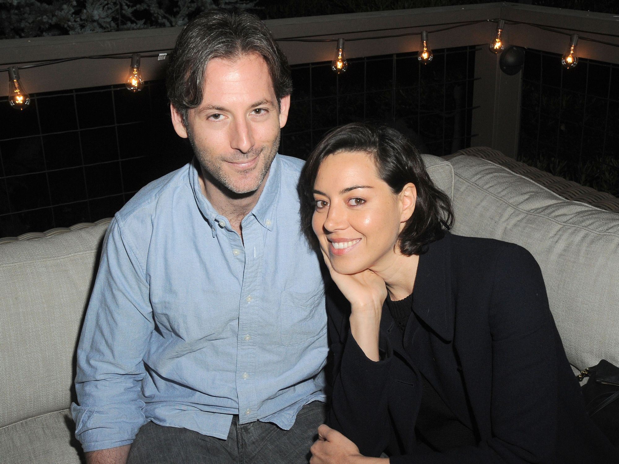 Aubrey Plaza and Jeff Baena