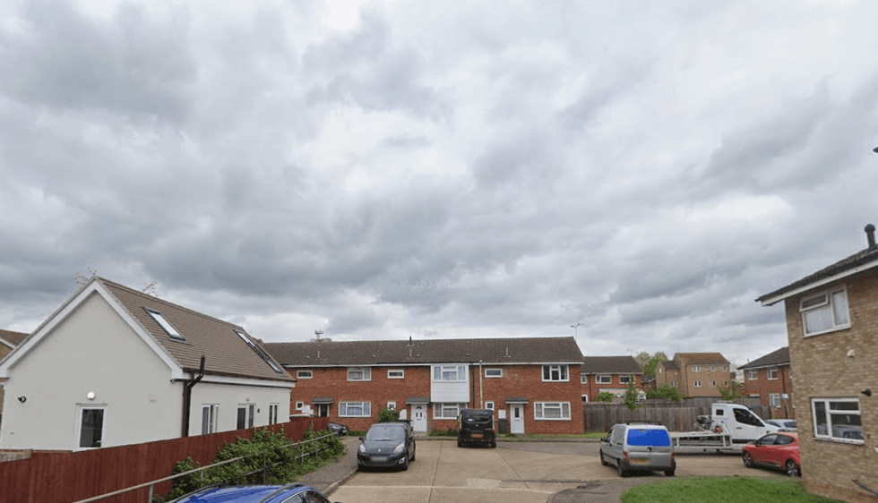 Auckland Close in Chelmsford