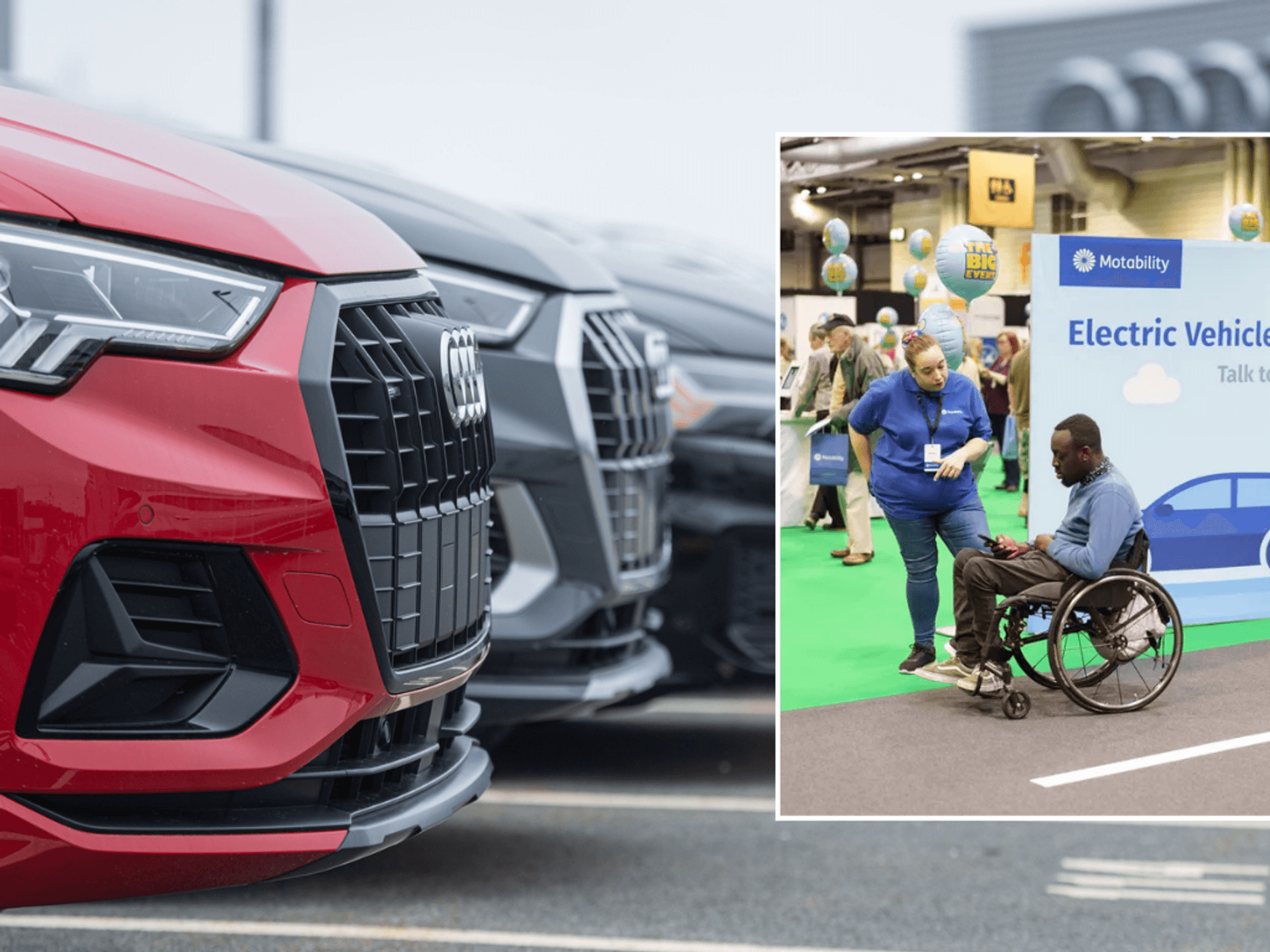 Audi car and Motability scheme