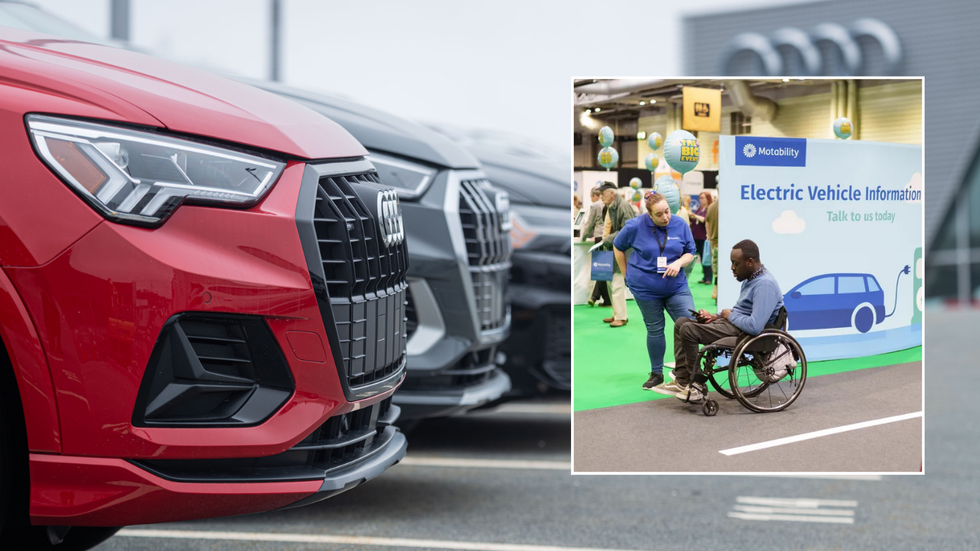 Audi car and Motability scheme
