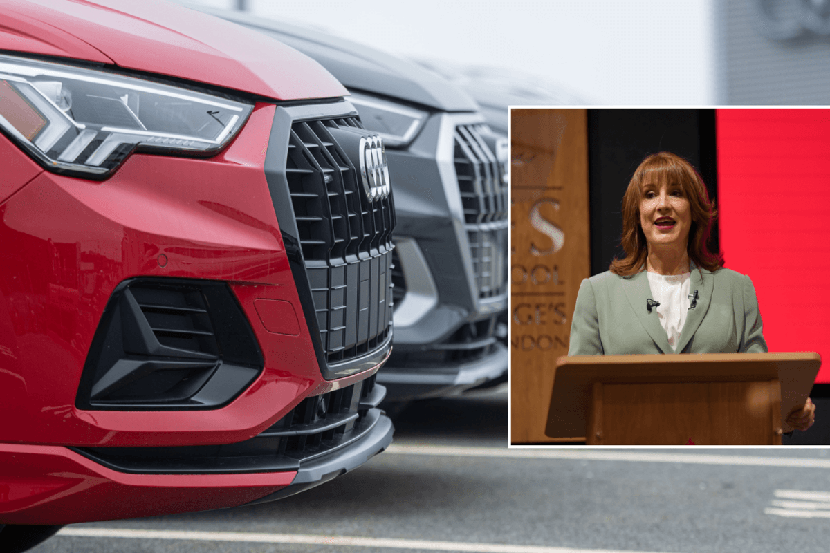 Audi cars and Rachel Reeves