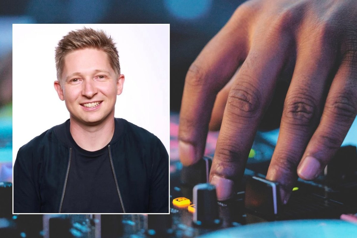 Audoo CEO Ryan Edwards and musician