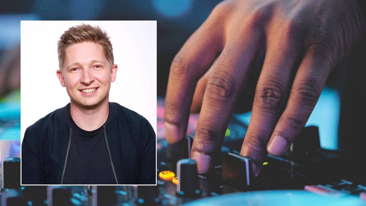 Audoo CEO Ryan Edwards and musician