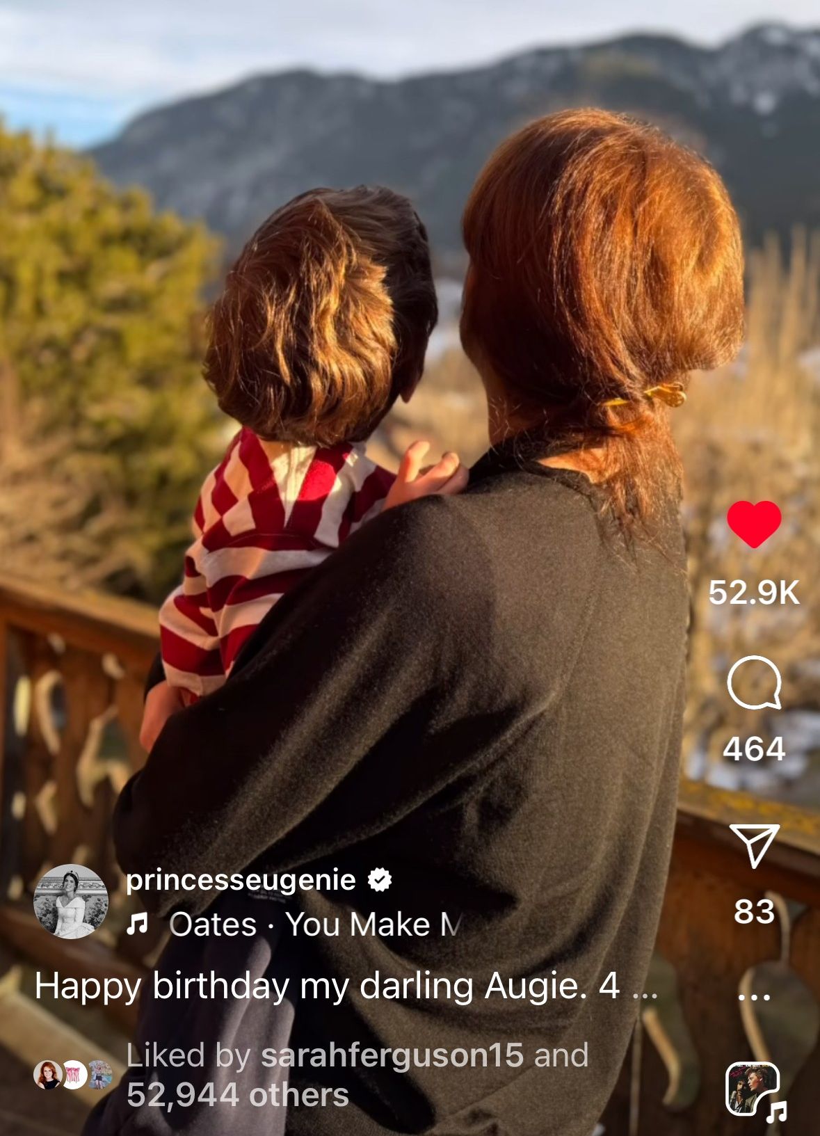 August Brooksbank and Sarah Ferguson