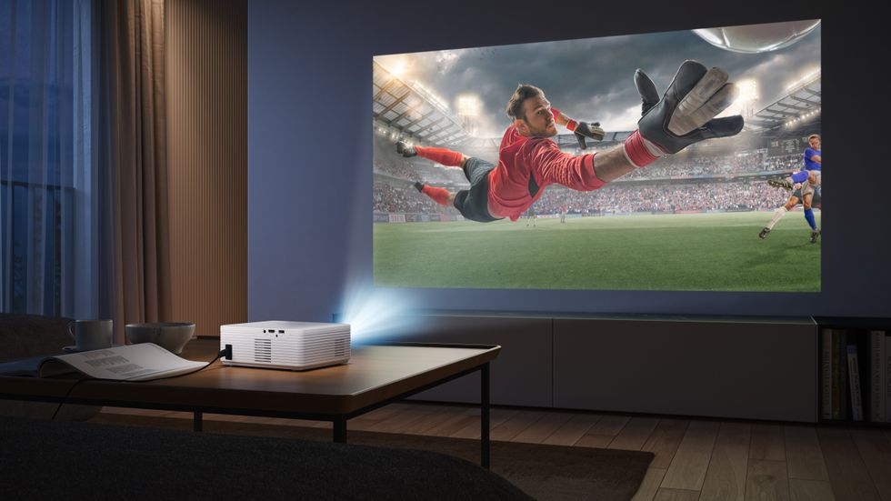 Aurzen Roku TV smart projector