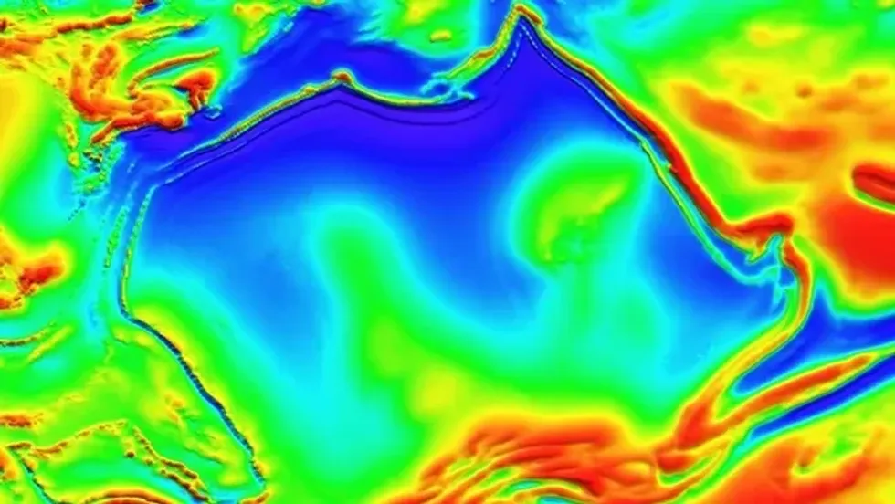 Australia-shaped object hiding beneath the Northern Territory