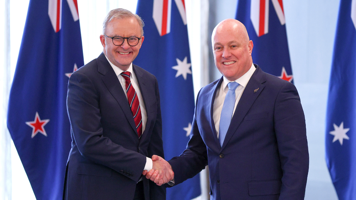 Australian PM and New Zealand PM