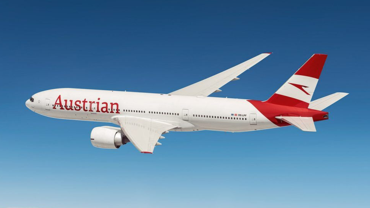 Austrian Airlines plane
