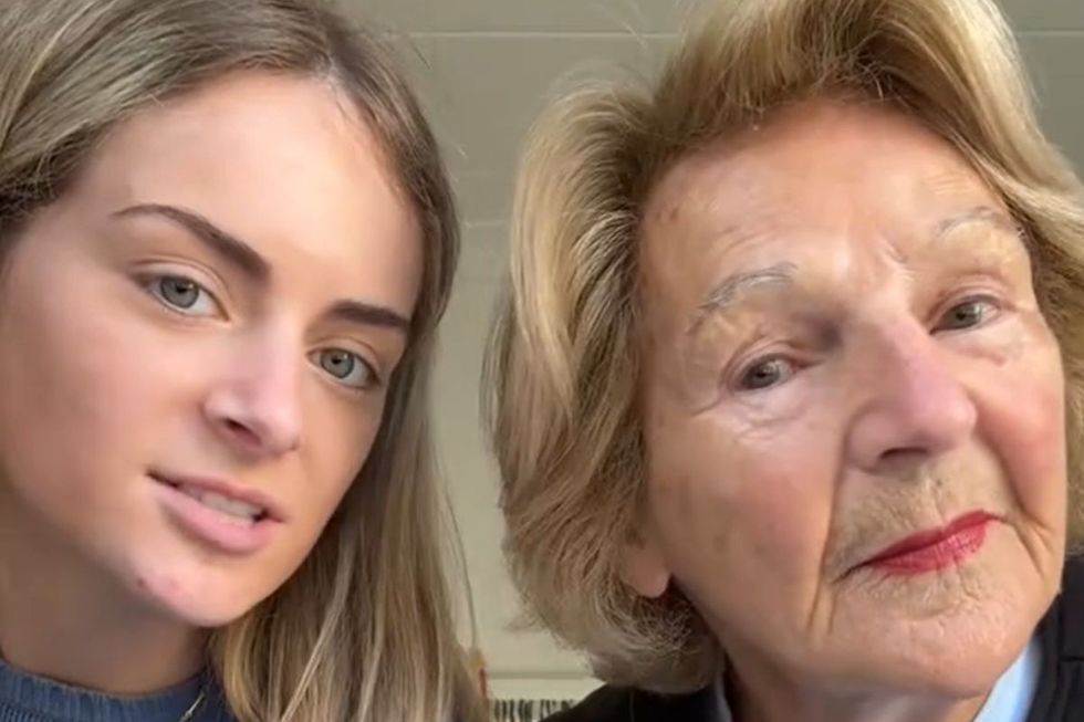 Ava and her grandmother headshots