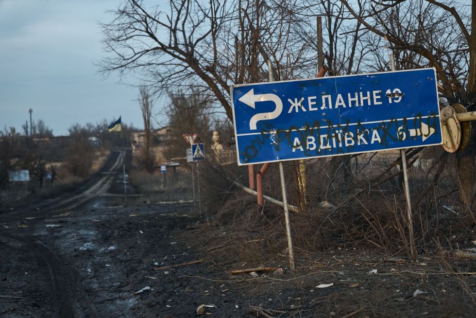 Avdiivka sign
