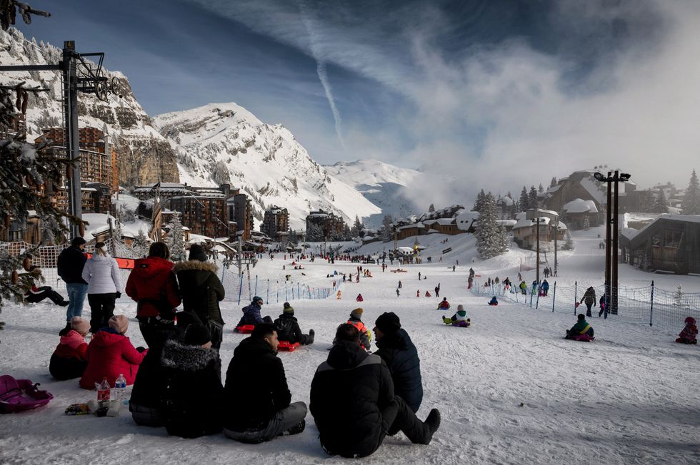 Avoriaz is one of 13 ski resorts located within the Portes du Soleil region