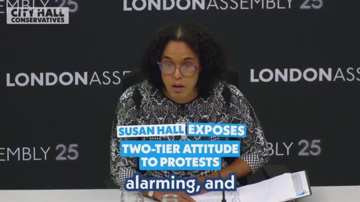 Awkward moment Susan Hall 'exposes two-tier attitudes' during frosty grilling of Sadiq Khan's policing deputy