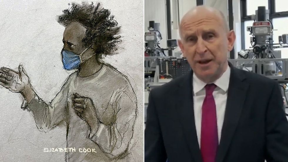 Axel Rudakubana sketch, John Healey