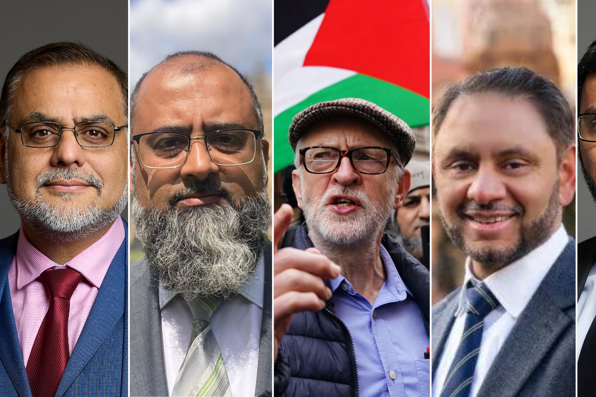 Ayoub Khan/Iqbal Mohamed/Jeremy Corbyn/Shockat Adam/Adnan Hussain