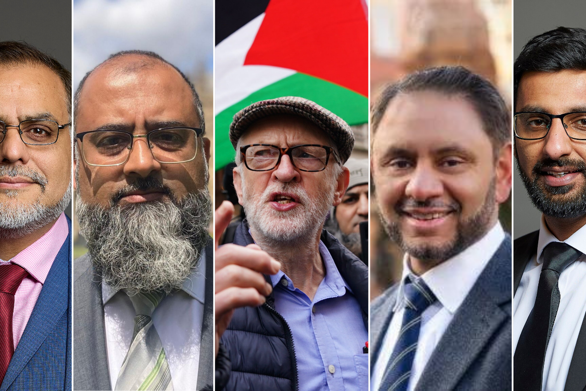 Ayoub Khan/Iqbal Mohamed/Jeremy Corbyn/Shockat Adam/Adnan Hussain