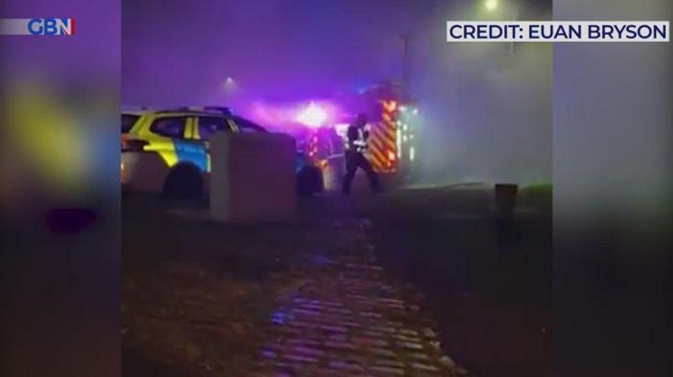Three in hospital after loud explosion damages houses in Ayr