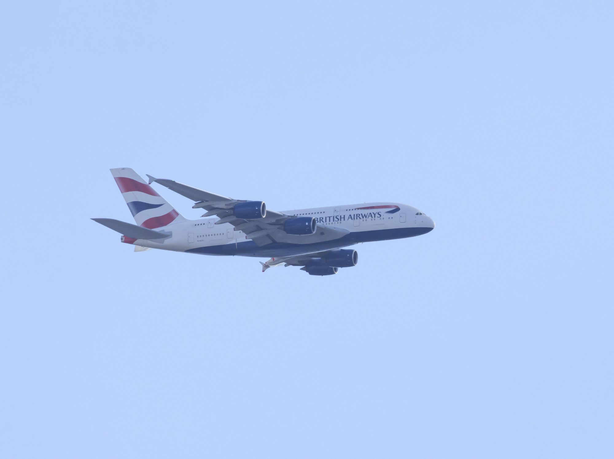 BA plane