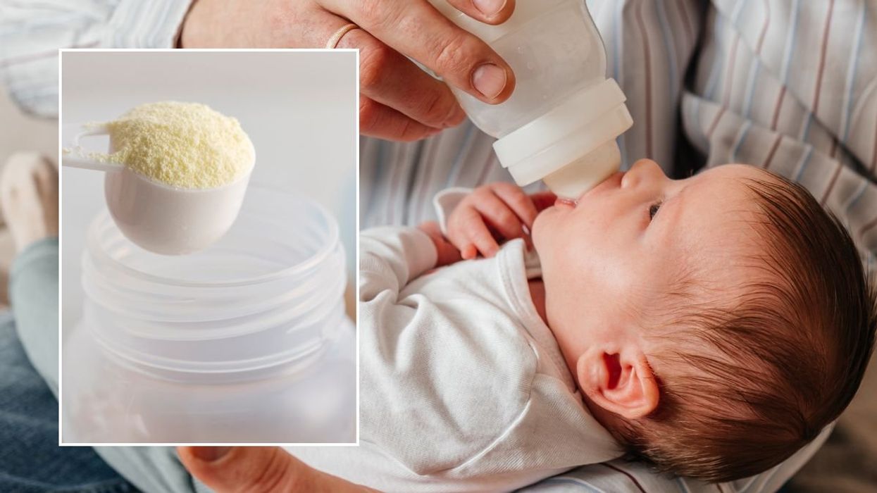 BABY CONSUMING FORMULA