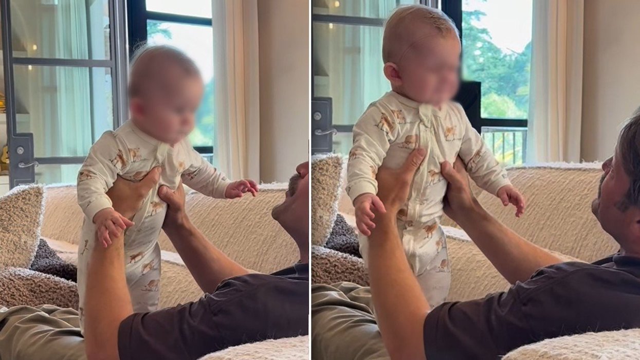Baby with two gay dads cries for 'mama' after being told to choose between 'dada and papa'