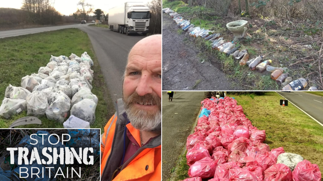 'Horrendous' lay-bys filled with human waste cleared thanks to work of relentless volunteers - 'Without us, I dread to think of the state of them'