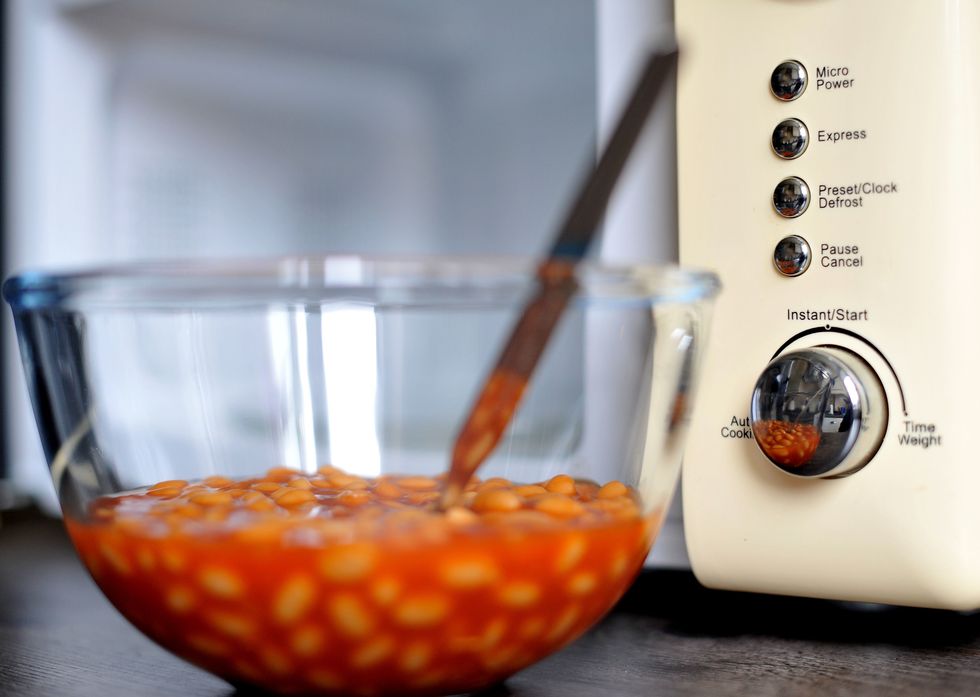 Baked Beans in a bowl