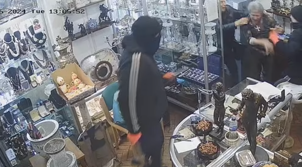 Balaclava-clad burglars stormed Towning's antiques shop\u200b