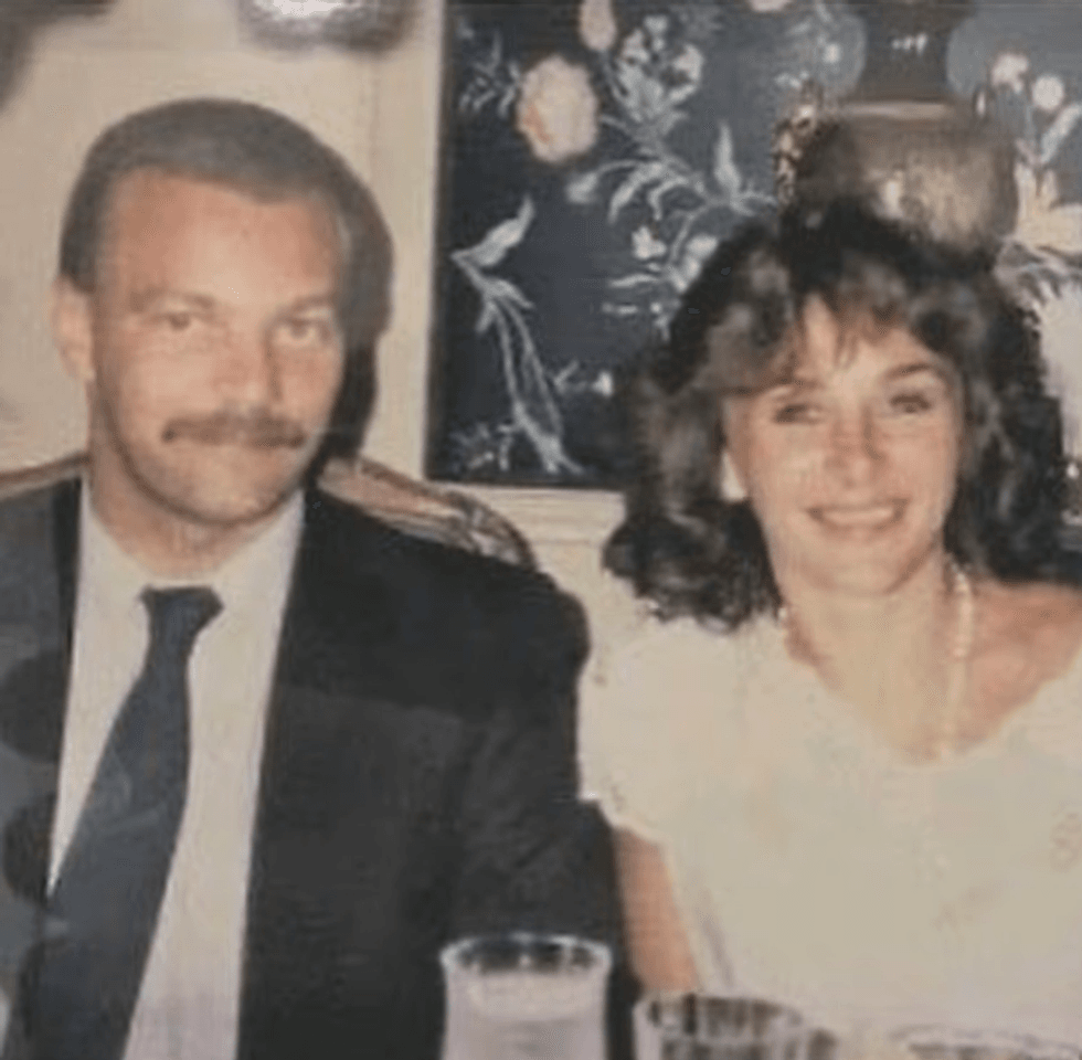 Ballas and her brother