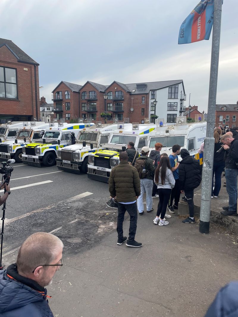 Ballymena police on Wednesday