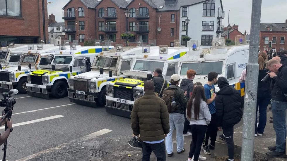 Ballymena police on Wednesday