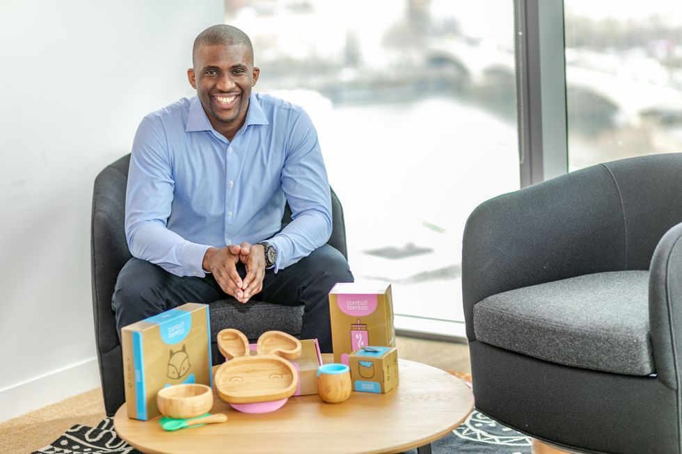 Bamboo bamboo founder Joel Parkes in pictures with products