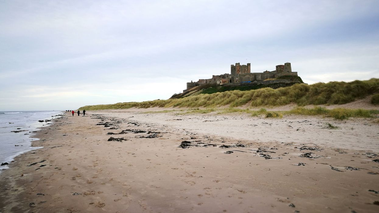 Bamburgh beach