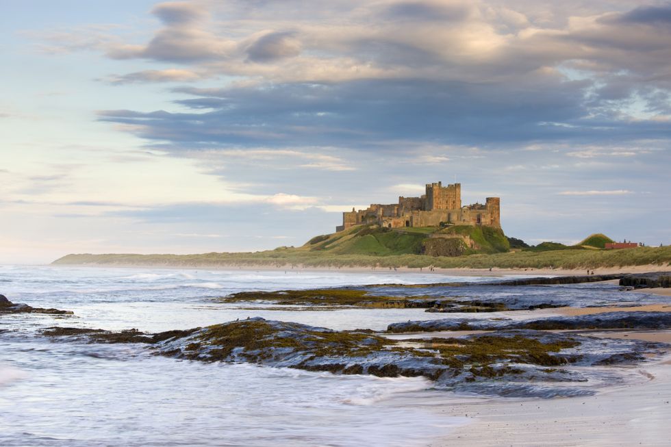 Bamburgh beach