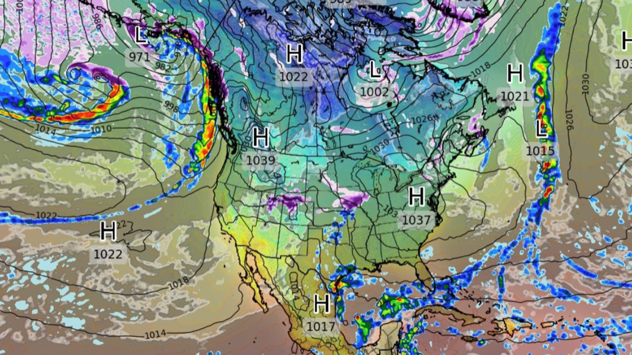 Bands of rain head into the northwest