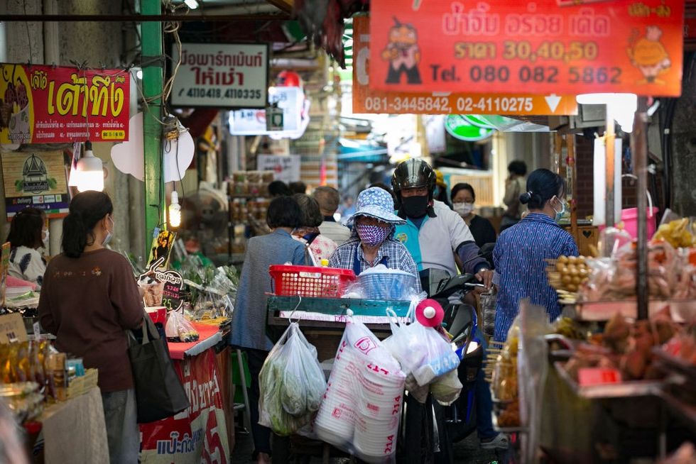 Bangkok Market (file pic)