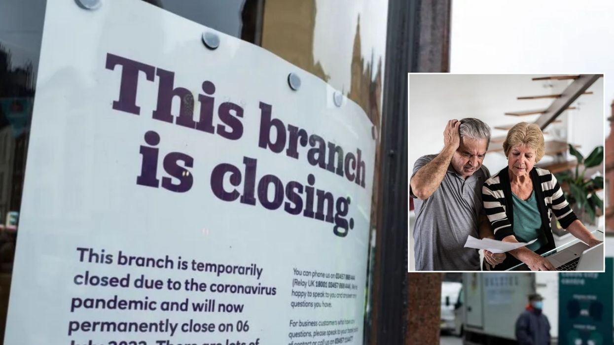 Bank branch closures