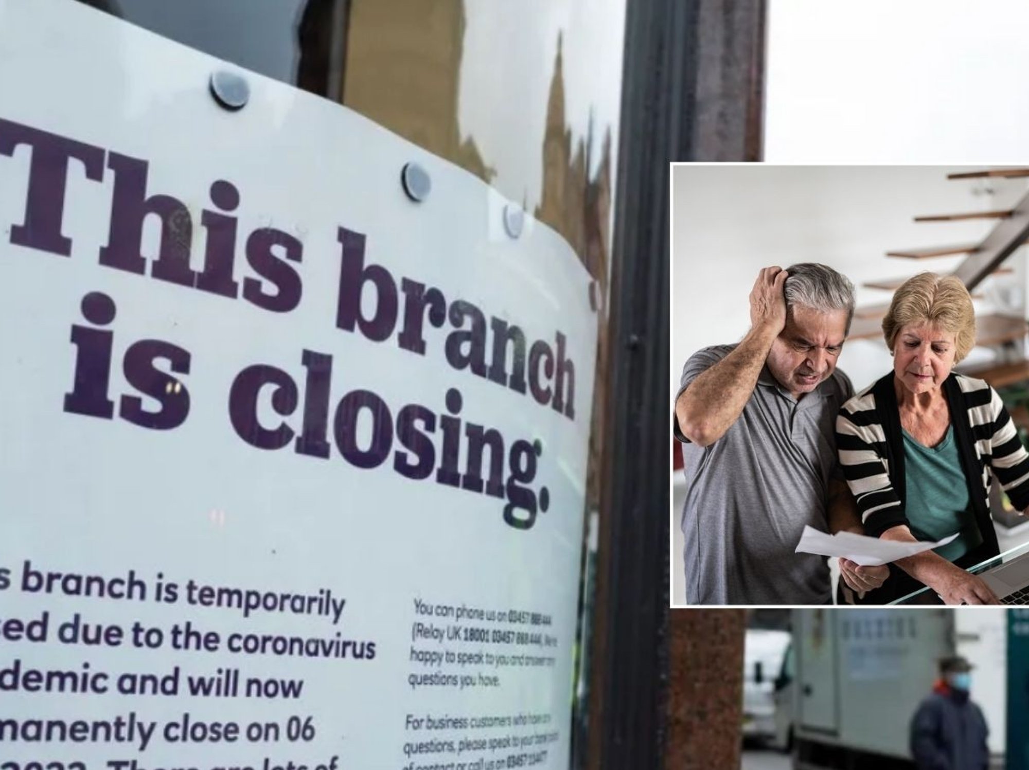 Bank branch closures