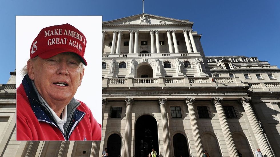 Bank of England and Donald Trump