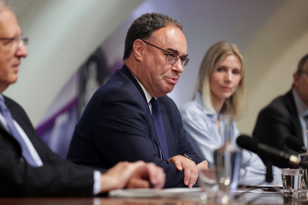 Bank of England Governor Andrew Bailey in pictures